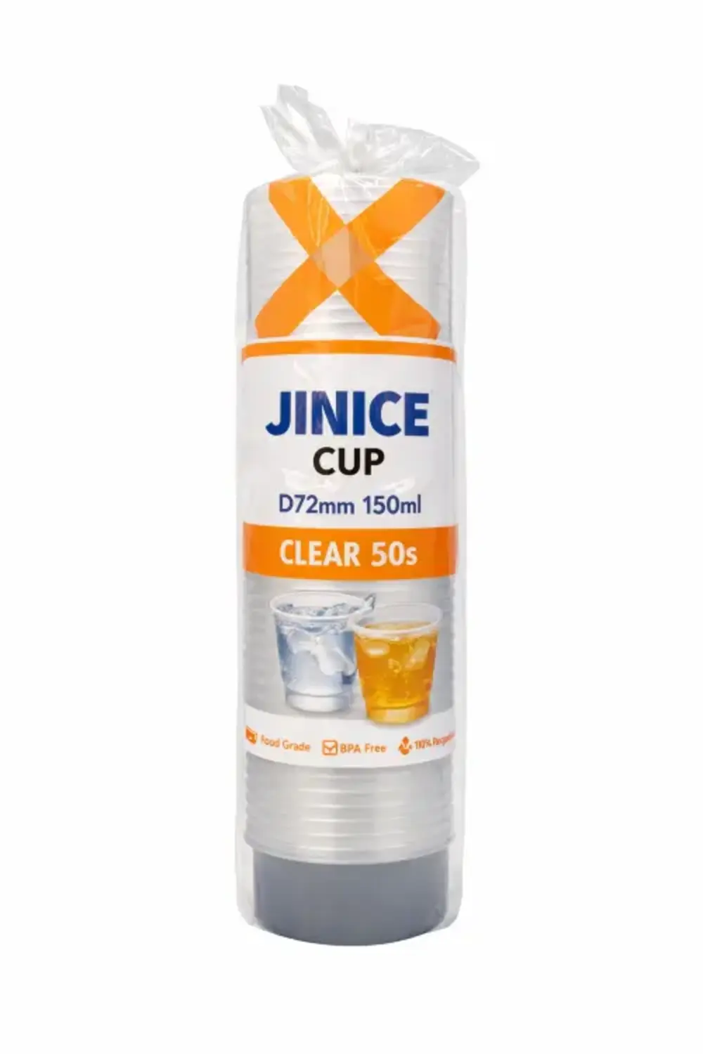 Jinice Cup 4Wht 150Ml 50S